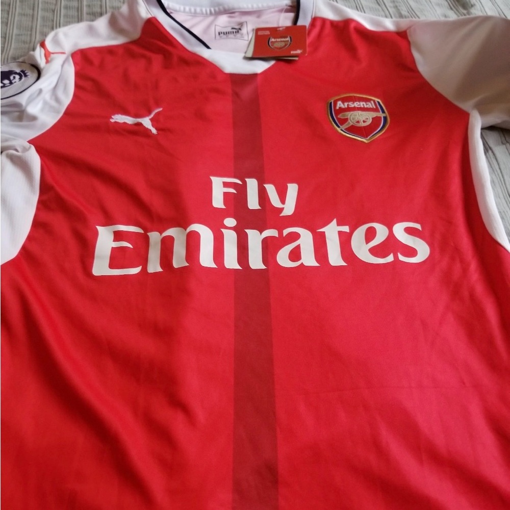 Puma Kids Arsenal Red and White Jersey
